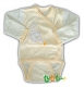 Body rozpinane Kuleczka dwupak kremowo-niebieski r.50